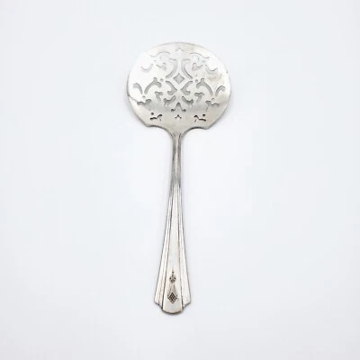 Cuchara para servir tomate/arándano perforada plato de plata sin igual de colección  Foto 1 de 4