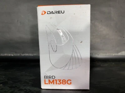 Dareu Bird LM138 Vertical Ergonomic USB Wired 6 Button Game Mouse Blue & Yellow - Image 1 of 4