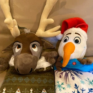 Disney Frozen OLAF im Sommer & SVEN animierter musikalischer Weihnachtsstrumpf singt - Bild 1 von 6