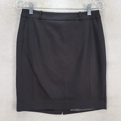 Falda Covington Mujer Talla 8P Negra Elastizada Clásica Carrera Lápiz Recto Foto 1 de 4