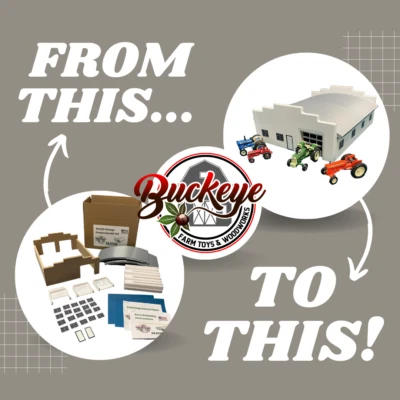 1/64 Toy Tractor Vintage Dealership DIY Kit #K45VD - Image 1 of 4