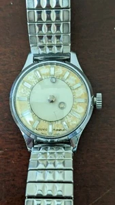 Vintage 1950s “Mystery” Louvic de Luxe 36mm Swiss Mechanical Hand-Wind Watch - Picture 1 of 11