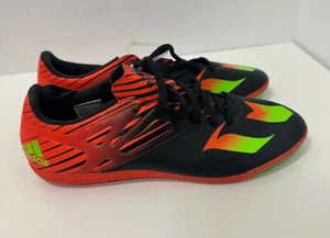 Adidas Messi 15.3 Men's Indoor Soccer Shoes Black/Red/Green Size 13 M - Picture 1 of 13