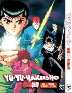 DVD Yu Yu Hakusho Complete TV Series Vol.1-112 End + 2 Movie + Special Eng Dub - Picture 1 of 4