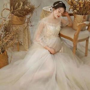 Mesh Maternity Dresses for Photo Shoot Pregnancy Photography Prop Pregnant Women