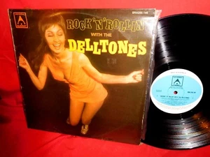DELLTONES Rock'n'rollin with the DELLTONES LP 1973 AUSTRALIA VG+ First Pressing - Imagen 1 de 2