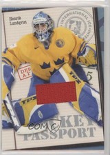 2006-07 In the Game-Used International Ice Signature Series /60 Henrik Lundqvist