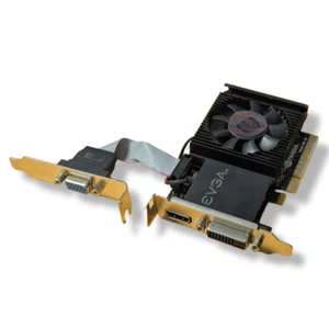 EVGA NVIDIA GT710 1GB GDDR5 LOW PROFILE 01G-P3-2711-KR (4744) - Picture 1 of 1