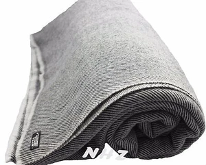 Kaschmir natürliche schwarze Farbe extra großer Überwurf/Decke 90""x108"" handgefertigt in Nepal - Bild 1 von 11