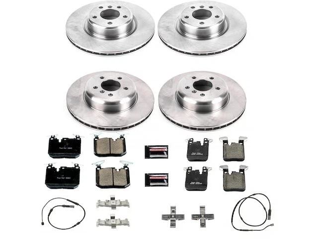 Front and Rear Brake Pad and Rotor Kit For 2015-2016 BMW 428i Gran Coupe CS789QC - Image 1 of 1