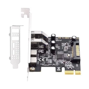 PCI Express to USB PCIE Adapter Card Expansion Card Support 4U Large Chassis - Photo 1/12