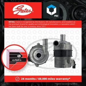 Electric Water Pump fits AUDI Q7 4MB 3.0 15 to 19 Gates 4H0965567 4H0965569A New - Picture 1 of 2