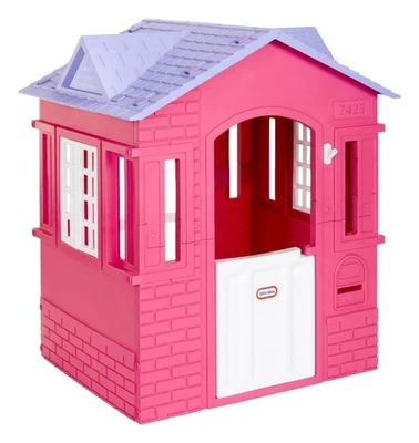 Cape Cottage Pretend Princess Playhousefor Kids, Indoor Outdoor, with Working - Image 1 of 4