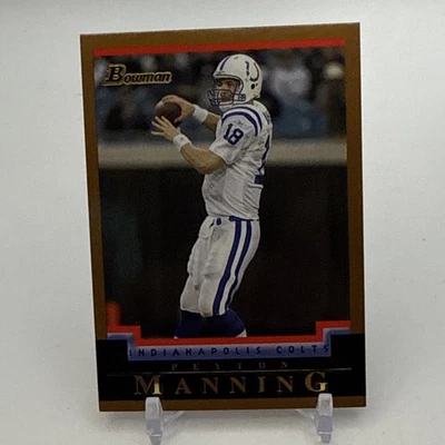 BOWMAN 2004 #75 PEYTON MANNING COLTS FOOTBALL CARD - Image 1 of 2