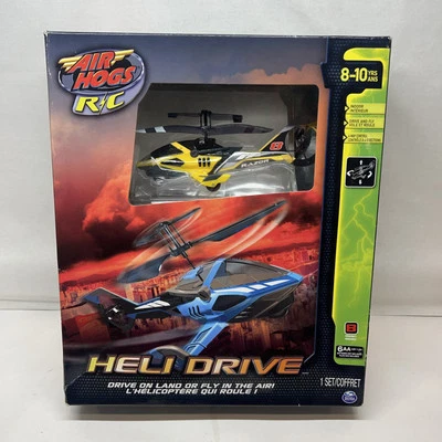 NEW* Air Hogs Heli Drive RC Remote Control 4 Ways Helicopter Indoor Spin Master - Image 1 of 4