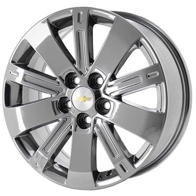 18" Chevrolet Equinox PVD Bright Chrome-C Wheel Rim Factory OEM 5434 2010-2015 - Image 1 of 2