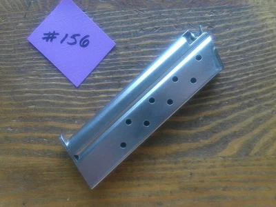 Factory Colt 1911 38 Super Magazine 9 Rounds Marked Colt 38 Super Pony Stainless - Image 1 of 4