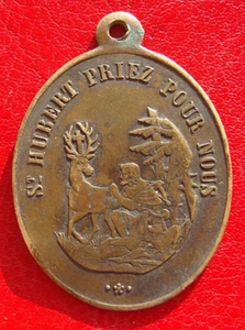 ANTIGUA MEDALLA SANTA BENDICIÓN SANTA SANTA SANTA BENDICIÓN SANTA ROCHE SIGLO XIX - Imagen 1 de 12