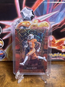 2023 Panini Select Draft Picks - Concourse Jalin Hyatt #8 Red Lazer Prizm (RC) - Picture 1 of 2