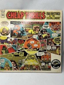 BIG BROTHER & THE HOLDING COMPANY Cheap Thrills Vinyl LP - Imagen 1 de 3