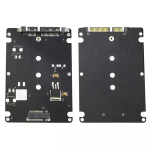 M.2 SSD (B+M) NGFF (SATA) SSD to 2.5" SATA III SSD Adapter Card Enclosure - Afbeelding 1 van 8
