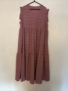 Pink Maxi Dress Size XL SHEIN - Picture 1 of 6