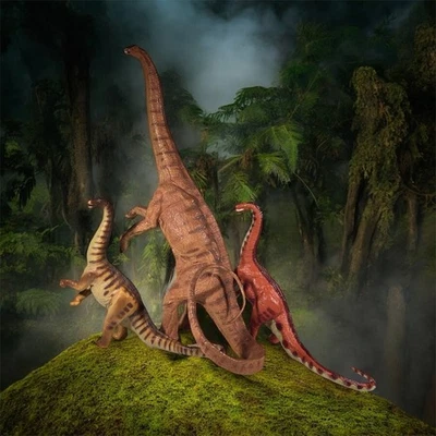 Rearing Sauropod Collection Safari Ltd Apatosaurus & Battat Diplodocus VERY RARE - Image 1 of 4