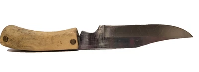 Vintage Bone Handle Knife With Fixed 6.25" Blade - Image 1 of 4