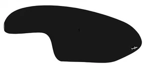 Black Tip SBT Custom Chin Pad Cover Yamaha 1996-2017 SuperJet - SOLID BLACK... - Picture 1 of 1