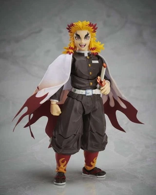 Aniplex BuzzMod. Action Figure Demon Slayer Kimetsu no Yaiba Kyojuro Rengoku Ver - Immagine 1 di 4