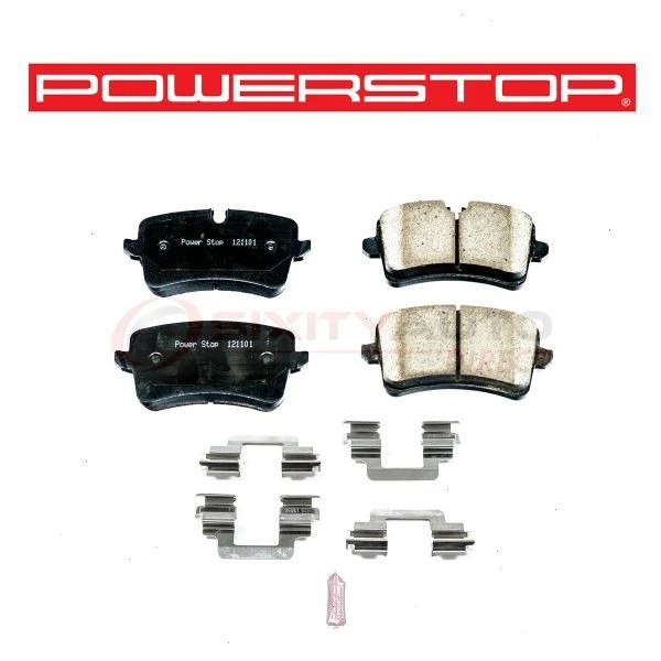PowerStop Rear Disc Brake Pad & Hardware Kit for 2015-2017 Porsche Macan br Foto 1 de 4