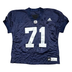 Adidas Toronto Argonauts CFL Player Game Worn Practice Football Jersey Mens L - Picture 1 of 11