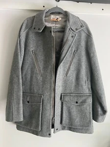 Lobo by Pendleton Men's Jacket size 40, 100% Virgin Wool Gray Vintage - Picture 1 of 7