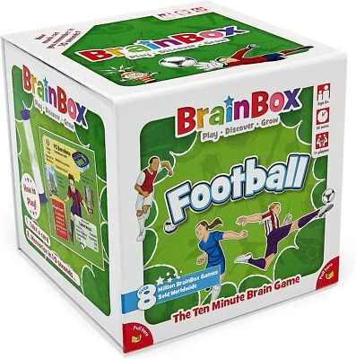BrainBox Football 2022  Card Game  Ages 8  1 Players  10 Minutes Playin - Image 1 of 3
