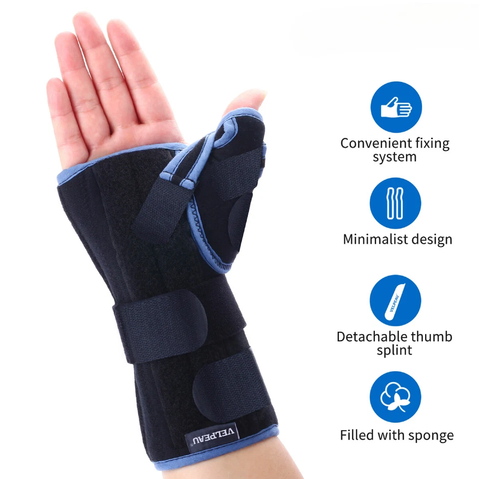 Wrist Splint Medical for Carpal Tunnel Pain, Wrist Brace with Thumb Support US - Image 1 of 4