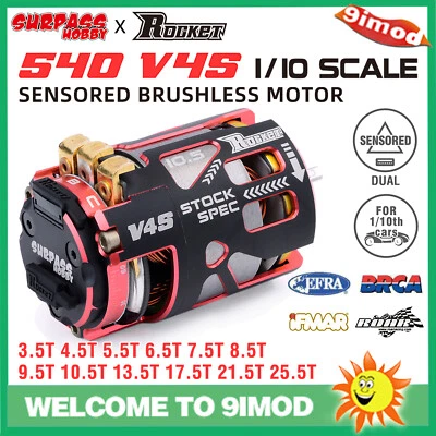 Rocket 540 Sensored Brushless Motor für 1/10 1/12 1/14 RC Drift Rennwagen - Bild 1 von 4