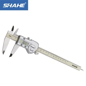 SHAHE 8" Digital Micrometer Stainless Steel Digital Vernier Caliper 200mm - Picture 1 of 6
