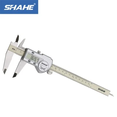SHAHE 8" Digital Micrometer Stainless Steel Digital Vernier Caliper 200mm - Image 1 of 4