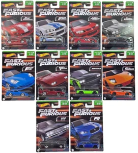 Hot Wheels 2023 Fast & Furious SERIES 2 Full Set OF 10 SKYLINE RX-7 LANCER LAMBO - Picture 1 of 13