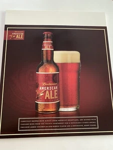 2008 Budweiser Great American Lager Cardboard Store Poster Man Cave Bar 21x18 - Picture 1 of 1