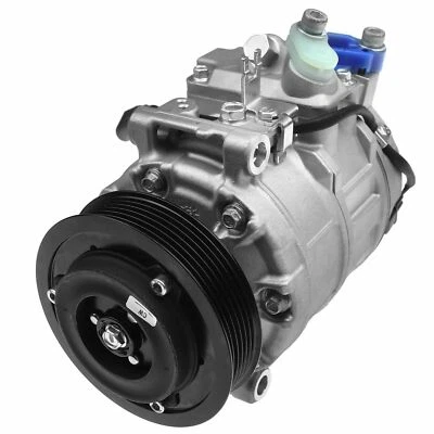 Compresor de aire acondicionado con embrague para Audi A4 Quattro A4 2002 A6 Quattro 02-04 8E0260805F Foto 1 de 4