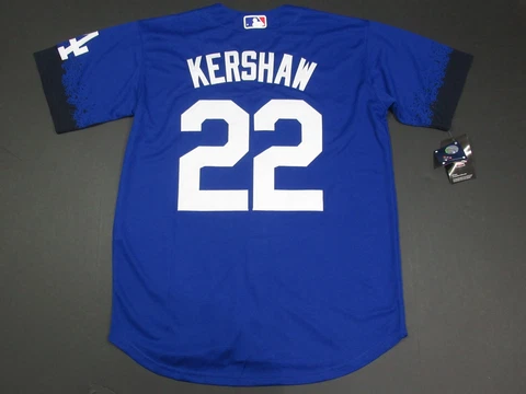 Clayton Kershaw #22 Los Angeles Dodgers City Connect Royal Jersey Blue Cover