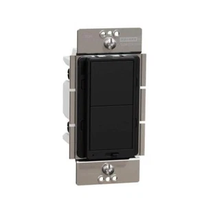X Series 15 Amp 600-Watt Single-Pole/3-Way Rocker Dimmer Light Switch Back Wire - Picture 1 of 3