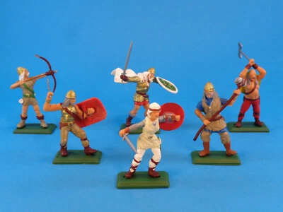 DSG ARGENTINA * CELTIC WARRIORS 54 毫米 6 个立像 * 塑料玩具士兵 — 第 1/4 张图片