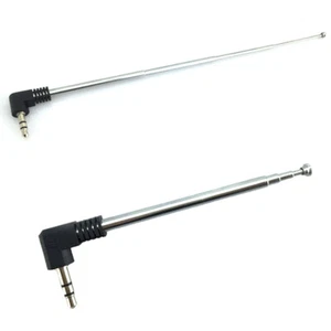 3.5mm Universal Retractable FM Mobile Phone Auto Radio Telescopic 433-760 MHz JW - Zdjęcie 1 z 6