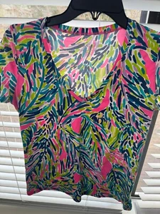 Lily Pulitzer T-Shirt V-Ausschnitt - Bild 1 von 3