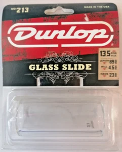 Dunlop Glass Slide 213 Heavy Large per Chitarra in Vetro Temperato 13,5 69x4x23 - Imagen 1 de 4