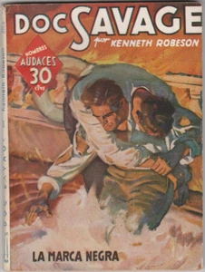 DOC SAVAGE HOMBRES AUDACES MOLINO LA MARCA NEGRA K. ROBESON DICIEMBRE 1941 - Picture 1 of 1