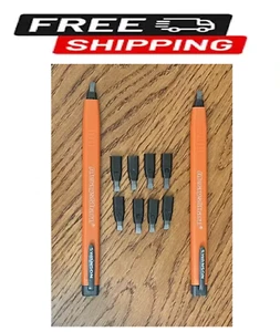 AlwaysSharp Refillable Carpenter Pencil with Replacement Lead 2 pack - Picture 1 of 2