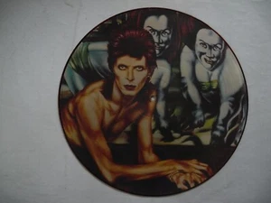 DAVID BOWIE Diamond Dogs PICTURE DISC LP 1984 UK numbered EX - Picture 1 of 5